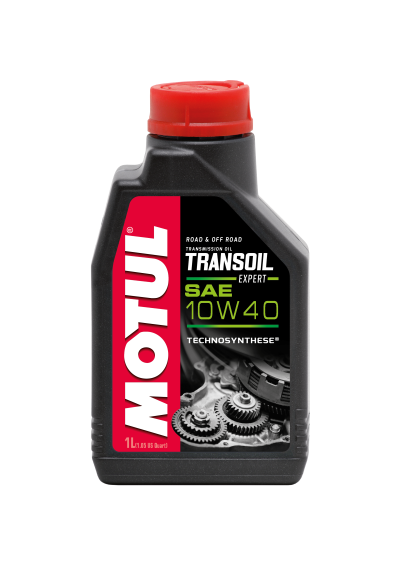 Motul 1L Powersport TRANSOIL Expert SAE 10W40 Technosynthese Fluid for Gearboxes Motul Gear Oils  AXOPROS