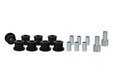 Whiteline Plus 10/89-8/94 Mazda 323 BG Astina / Familia Rear Inner & Outer Control Arm Bushing Kit Whiteline Bushing Kits  AXOPROS