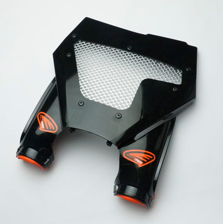 Cycra 23+ KTM SX/SXF/XC/XCF Vented Stadium Plate - Black Cycra Plastics  AXOPROS