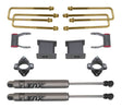 MaxTrac 07-16 GM C1500 2WD w/Cast Steel Susp. 4in Rear Lift Kit Maxtrac Lift Kits  AXOPROS