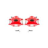 Power Stop 94-96 Chevrolet Impala Front Red Calipers w/o Brackets - Pair PowerStop Brake Calipers - Perf  AXOPROS