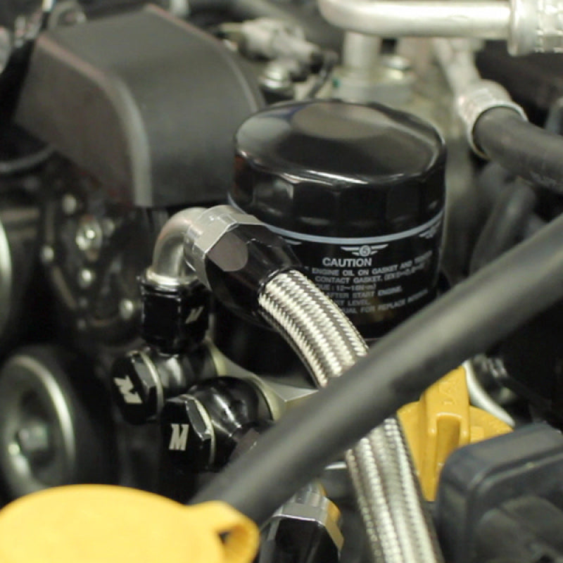 Mishimoto 13+ Subaru BRZ / 13+ Scion FR-S Oil Cooler Kit - Silver Mishimoto Oil Coolers  AXOPROS