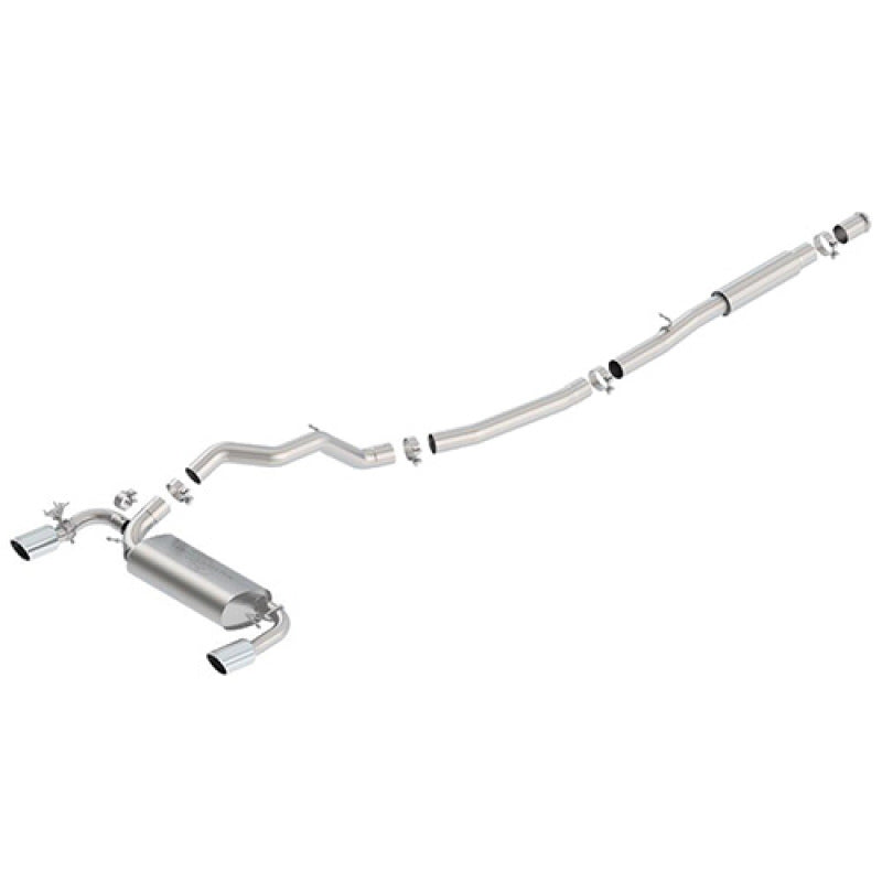 Ford Racing 2016-2017 Focus RS Active Sport Cat-Back Exhaust System w/ Polished Tips Ford Racing Catback  AXOPROS