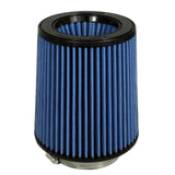 Injen Nanofiber Dry Air Filter - 4in Flange Dia / 6 1/2in Base / 7in Tall / 5 3/8in Top Injen Air Filters - Drop In  AXOPROS