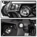 Spyder Toyota Tacoma 12-15 Projector Headlights Light Bar DRL Black PRO-YD-TT12-LBDRL-BK SPYDER Headlights  AXOPROS