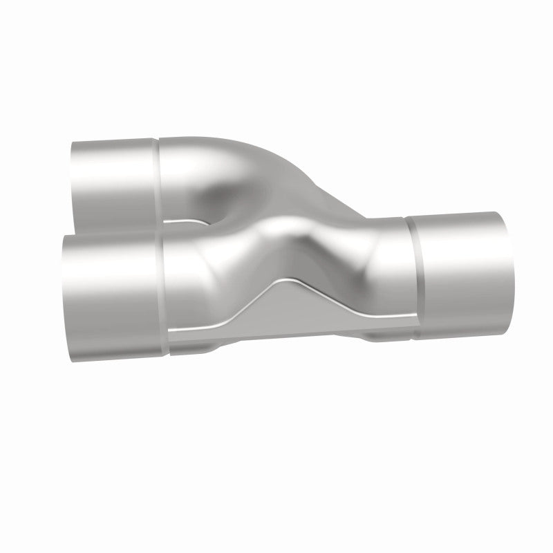 MagnaFlow Smooth Trans Y 2.50inch SS 90 deg. Magnaflow Y Pipes  AXOPROS