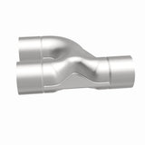 MagnaFlow Smooth Trans Y 2.50inch SS 90 deg. Magnaflow Y Pipes  AXOPROS