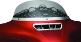 Kuryakyn Smooth Windshield Trim 14-Up Touring Chrome Kuryakyn Exterior Trim  AXOPROS
