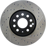StopTech Slotted & Drilled Sport Brake Rotor Stoptech Brake Rotors - Slot & Drilled  AXOPROS