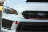 PERRIN 18-21 Subaru WRX & STI / 13-25 BRZ / 17-20 Toyota 86 Tow Hook Kit (Front) - Red Perrin Performance Tow Hooks  AXOPROS