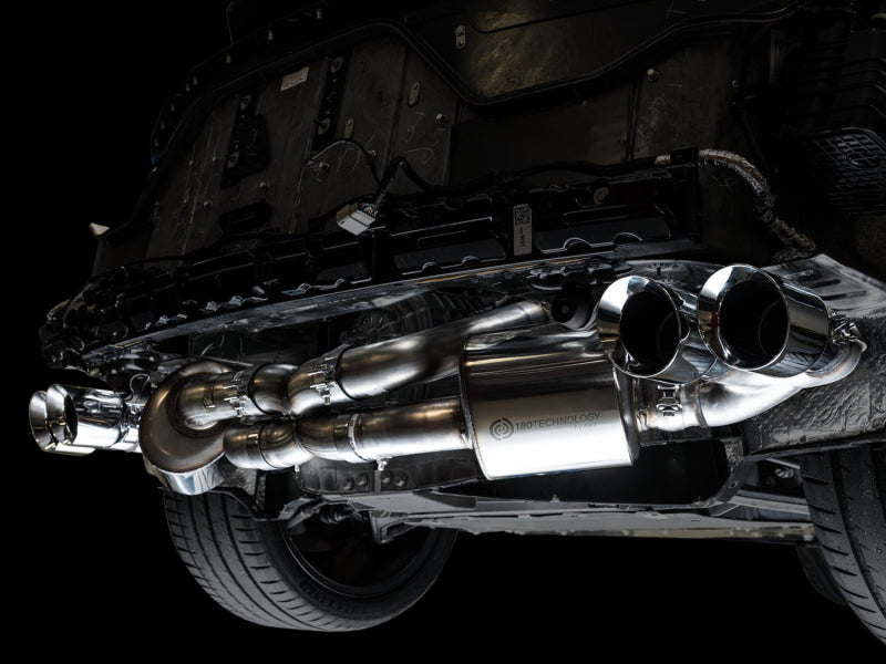 AWE Tuning 2020 Chevrolet Corvette (C8) Touring Edition Exhaust - Quad Chrome Silver Tips AWE Tuning Catback  AXOPROS