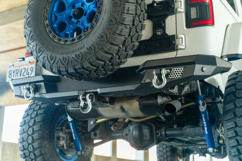 DV8 Offroad 2018 Jeep Wrangler JL MTO Series Rear Bumper w/ Optional Tire Carrier DV8 Offroad Bumpers - Steel  AXOPROS