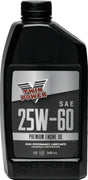 Twin Power 25W60 Premium Oil Quart TwinPower Motor Oils  AXOPROS
