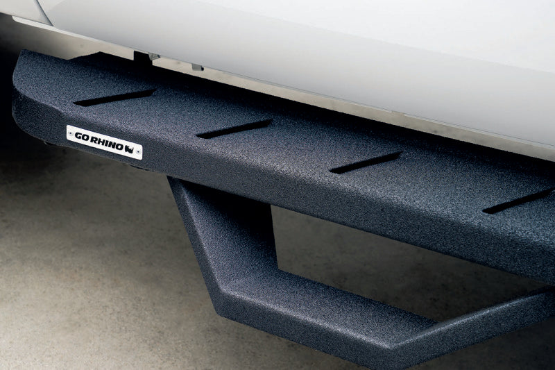 Go Rhino 20-20 Jeep Gladiator JT RB10 Complete Kit w/RB10 + Brkts + 2 RB10 Drop Steps Go Rhino Running Boards  AXOPROS