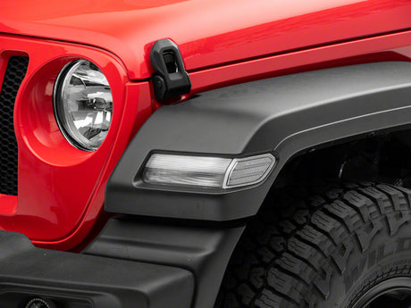 Raxiom Raxiom 18-23 Jeep Wrangler JL Axial Series LED Fender Flare Marker Lights- Clear Sidemarkers & Indicators aftermarket performance part