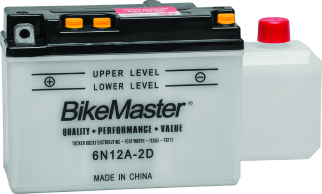 BikeMaster Battery - 6N12A-2D BikeMaster Batteries  AXOPROS