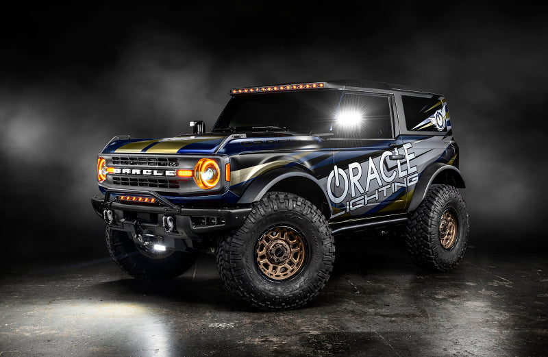 Oracle 2021+ Ford Bronco Oculus  Bi-LED Projector Headlights - Amber/White Switchback ORACLE Lighting Headlights  AXOPROS
