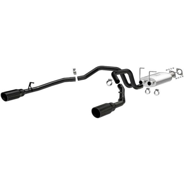MagnaFlow 2019 Ram 1500 V8 5.7L (Excl. Tradesman) Black Coated 3in 409SS Cat-Back Exhaust System Magnaflow Catback  AXOPROS