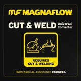 Magnaflow MagnaFlow Conv Univ Mf 2.5 Catalytic Converter Universal aftermarket performance part
