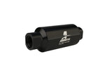 Aeromotive In-Line Filter - AN-10 - Black - 100 Micron Aeromotive Fuel Filters  AXOPROS