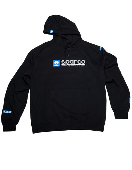 Sparco Sweatshirt Hooded WWW Blk Lrg SPARCO Sweatshirts  AXOPROS