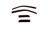 AVS 22-23 Toyota Tundra Ext. Cab/DC Ventvisor Front & Rear Window Deflectors 4pc - Smoke AVS Wind Deflectors  AXOPROS