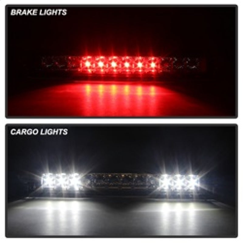 Xtune Chevy Silverado 99-06 / GMC Sierra 99-06 LED 3rd Brake Light Smoked BKL-CSIL99-LED-SM SPYDER Brake Lights  AXOPROS