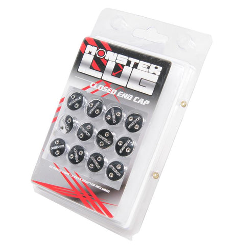 Wheel Mate Wheel Mate Monster Lug Nut Caps - Chrome 14x1.50 Lug Nuts aftermarket performance part