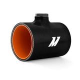 Mishimoto 3.0in Black Silicone Coupler w/ 1/8in NPT Bung Mishimoto Silicone Couplers & Hoses  AXOPROS