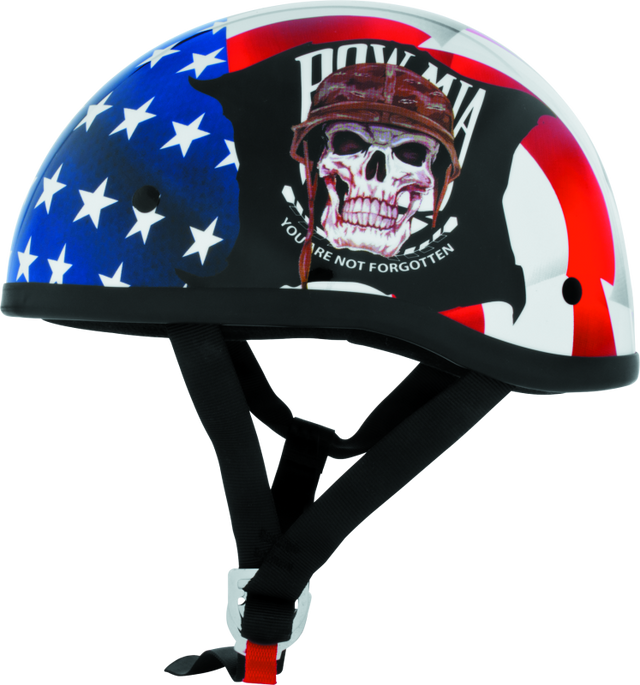 Skid Lids POW MIA Original Helmet - Large Skid Lid Helmets and Accessories  AXOPROS