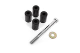 BMR 15-18 Ford Mustang S550 Rear Cradle Bushing Kit w/ Centering Sleeves- Black BMR Suspension Bushing Kits  AXOPROS