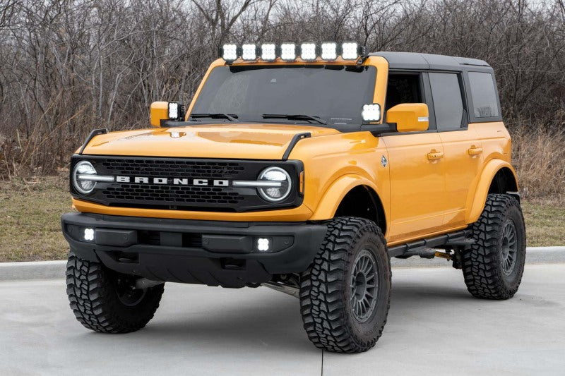 Diode Dynamics Bronco SS5 Sport CrossLink Windshield - White Combo Lightbar Kit Diode Dynamics Light Bars & Cubes  AXOPROS