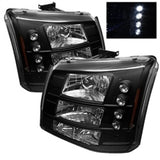 Spyder Chevy Silverado 1500/2500 03-06 Bumper Lights Crystal Headlights Blk HD-YD-CS03-1PC-AM-BK SPYDER Headlights  AXOPROS
