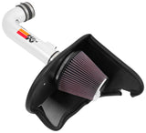 K&N 16-17 Chevy Camaro 3.6L Silver Typhoon Short Ram Intake K&N Engineering Cold Air Intakes  AXOPROS