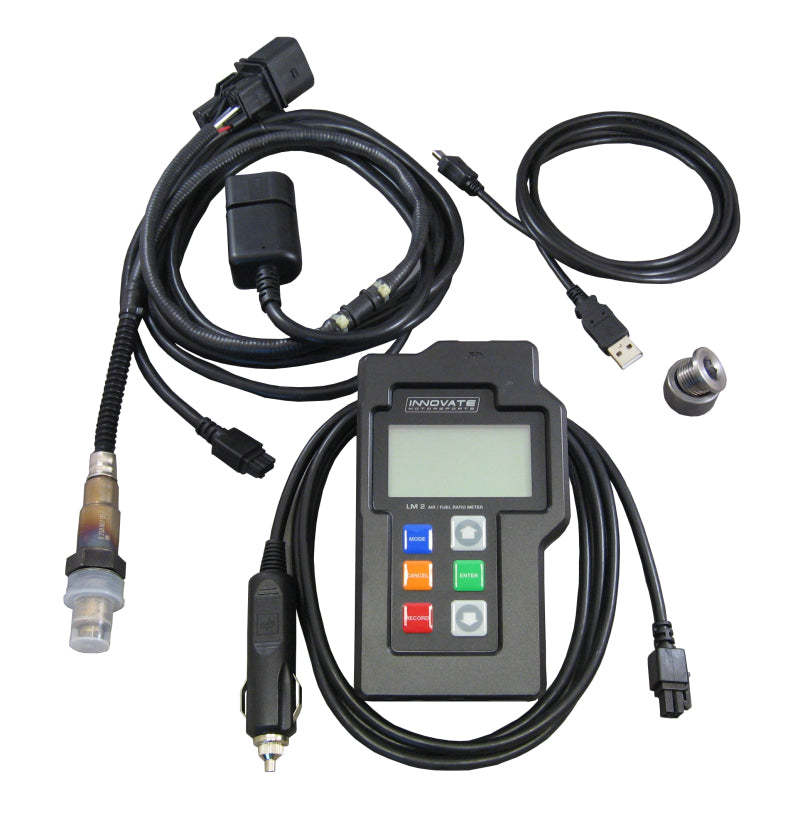 Innovate LM-2 Basic Kit Single Channel Wideband (No SD Card Included) Innovate Motorsports Gauges  AXOPROS