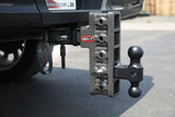 Gen-Y Mega Duty 3in Shank 9in Drop 3.5K TW 32K Hitch w/GH-0161 Dual-Ball/GH-0162 Pintle Lock GEN-Y Hitch Hitch Receivers  AXOPROS