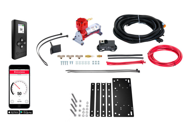 Firestone Air Command Single Remote & App Heavy Kit (WR17602923) Firestone Air Compressor Systems  AXOPROS