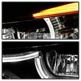 Spyder BMW F30 3 Series 4Dr LED Projector Headlights Chrome PRO-JH-BF3012H-4D-LED-C SPYDER Headlights  AXOPROS
