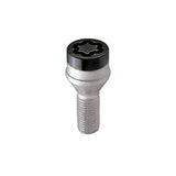 McGard Wheel Lock Bolt Set - 4pk. (Cone Seat) M12X1.5 / 17mm Hex / 25.5mm Shank Length - Black McGard Wheel Bolts  AXOPROS