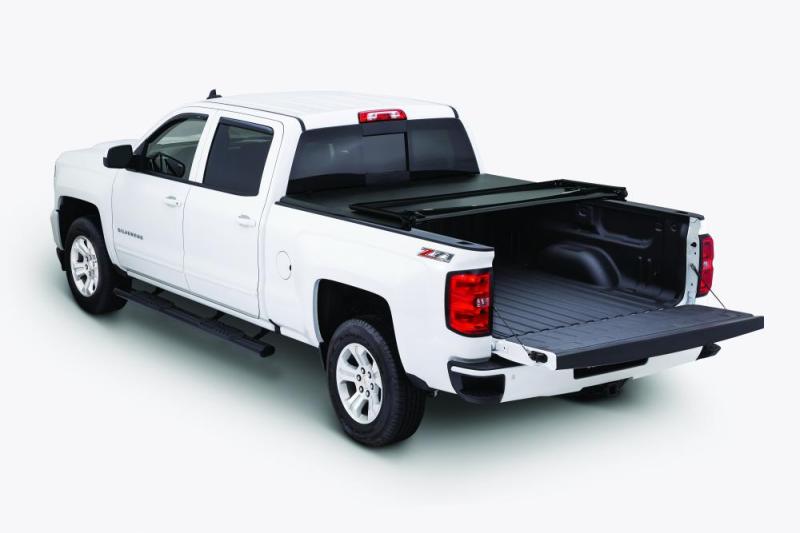 Tonno Pro 14-19 Chevy Silverado 1500 5.8ft Fleetside Tonno Fold Tri-Fold Tonneau Cover Tonno Pro Tonneau Covers - Soft Fold  AXOPROS