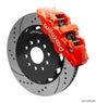 Wilwood AERO6 Front Big Brake Kit 14.00in Drilled Red Rotor - 97-13 Chevrolet Corvette C5/C6/Z06 Wilwood Big Brake Kits  AXOPROS