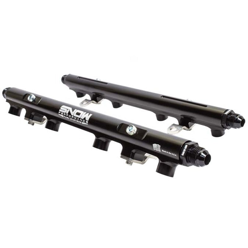 Snow 11-17 Ford Coyote Return Style Fuel Rail Kit (Pair) Snow Performance Fuel Rails  AXOPROS