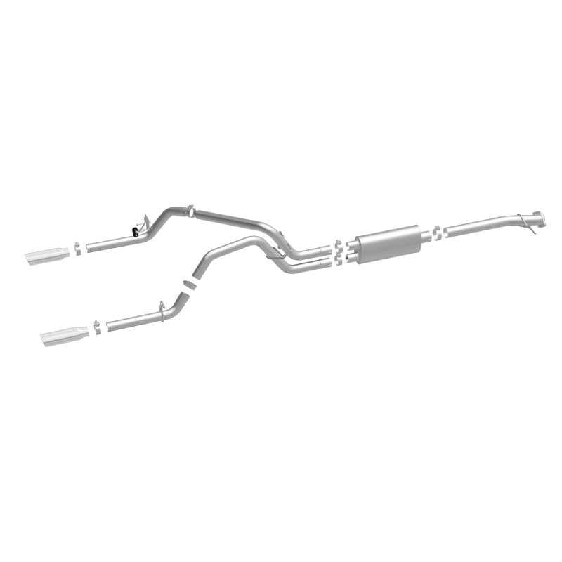 MagnaFlow Stainless Cat-Back Exhaust 2015 Chevy Colorado/GMC Canyon Dual Split Rear Exit 3.5in Magnaflow Catback  AXOPROS