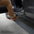 RealTruck 21-24 Ford Bronco 4dr VoltStep Electric Running Board Kit (No Drill) - Tex. Blk Go Rhino Running Boards  AXOPROS
