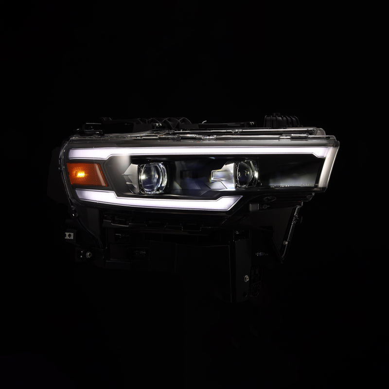 AlphaRex AlphaRex 25-26 Dodge Ram 1500 Luxx LED Proj Headlights -Black w/Activ Lit/ Seq Signal/Switchbk DRL Headlights aftermarket performance part