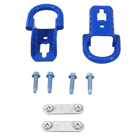 Ford Racing 15-22 F-150 Tow Hooks - Blue (Pair) Ford Racing Tow Hooks  AXOPROS