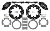 Wilwood 17-21 Can-Am X3RS Black 6-Piston Rear Kit 11.25in - Drilled Rotors Wilwood Brake Kits - Performance Drill  AXOPROS