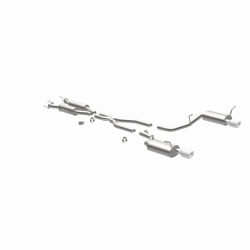 MagnaFlow 11-12 Dodge Durango V8 5.7L Dual Split Rear Exit Stainless Cat Back Performance Exhaust Magnaflow Catback  AXOPROS