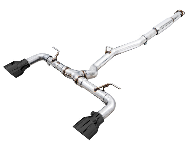 AWE Subaru BRZ / Toyota GR86 / Toyota 86 Track Edition Cat-Back Exhaust- Diamond Black Tips AWE Tuning Catback  AXOPROS