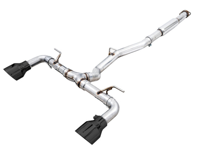 AWE Subaru BRZ / Toyota GR86 / Toyota 86 Track Edition Cat-Back Exhaust- Diamond Black Tips AWE Tuning Catback  AXOPROS